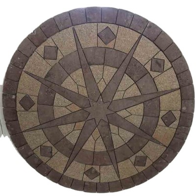 Decorative Granite pavement car parking floor tiles stone meshed paving stone for outdoor stone wall floor tiles