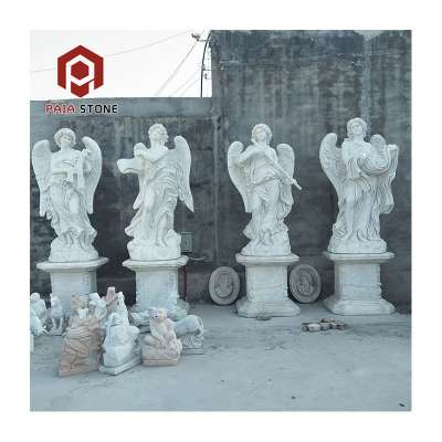 Outdoor Four Season White italian modern marble Large Sculptures