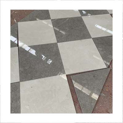 Beige Colored Marble Tiles Composite thin tile Panel for Home Indoor Decoration