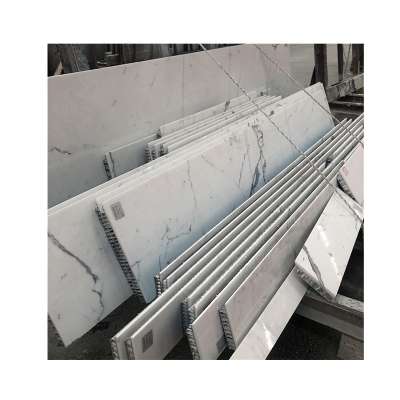 Statuario White marble tile composite tile aluminium tile wall cladding tiles