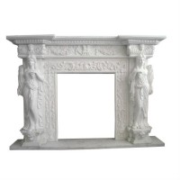 Cheap Price Interior Decoration Marble Fireplace Mantel