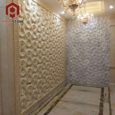 New Design Building Material Artificial Modern decorative Interior 3d Wall stone Tile